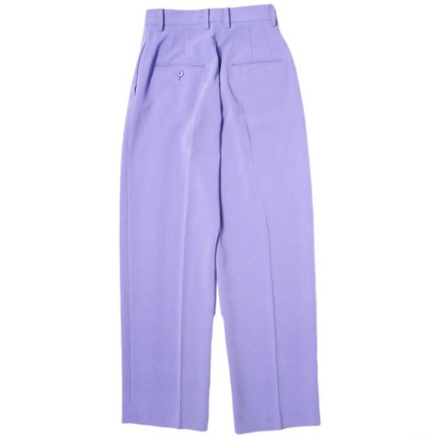 H BEAUTY＆YOUTH エイチ 日本製 DOUBLE CLOTH WIDE TAPERED PANTS ダブルクロスワイドテーパードパンツ 1614-299-5394 S パープル |  | 01
