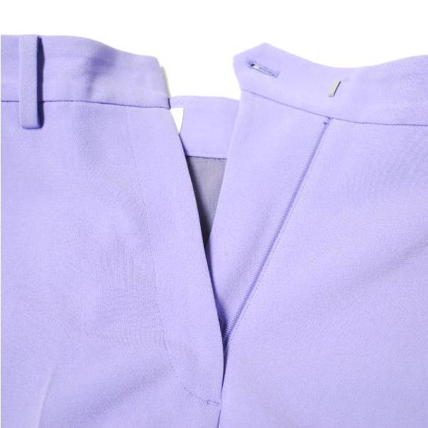 H BEAUTY＆YOUTH エイチ 日本製 DOUBLE CLOTH WIDE TAPERED PANTS ダブルクロスワイドテーパードパンツ 1614-299-5394 S パープル |  | 05