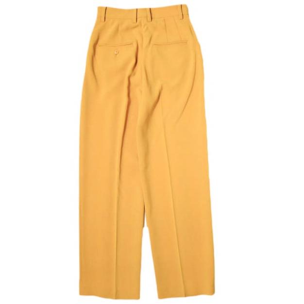 H BEAUTY＆YOUTH エイチ 日本製 DOUBLE CLOTH WIDE TAPERED PANTS ダブルクロスワイドテーパードパンツ 1614-299-4930 S マスタード |  | 01