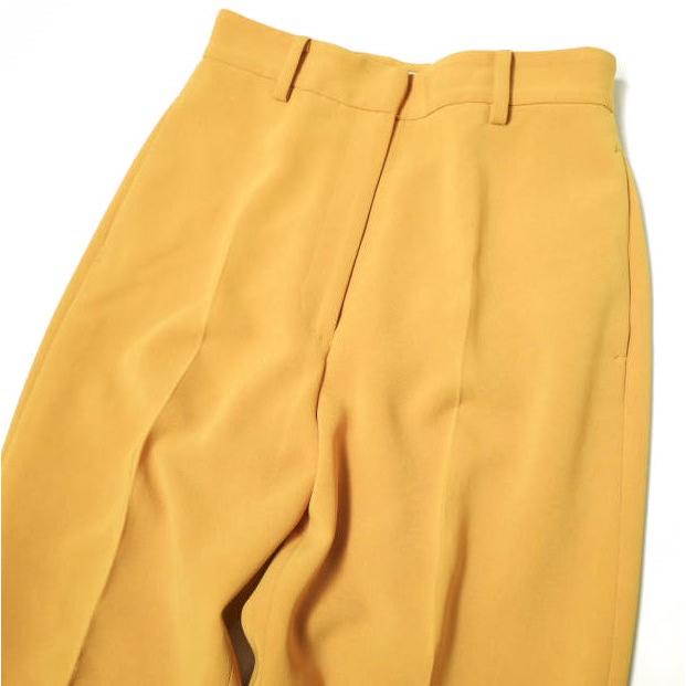 H BEAUTY＆YOUTH エイチ 日本製 DOUBLE CLOTH WIDE TAPERED PANTS ダブルクロスワイドテーパードパンツ 1614-299-4930 S マスタード |  | 04