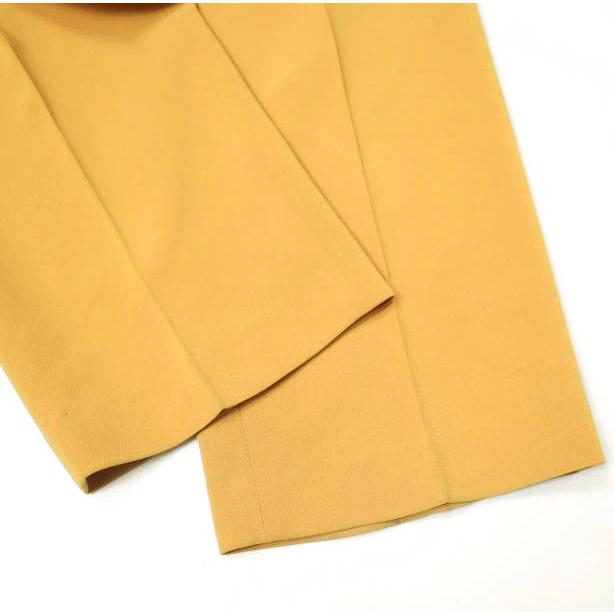 H BEAUTY＆YOUTH エイチ 日本製 DOUBLE CLOTH WIDE TAPERED PANTS ダブルクロスワイドテーパードパンツ 1614-299-4930 S マスタード |  | 07