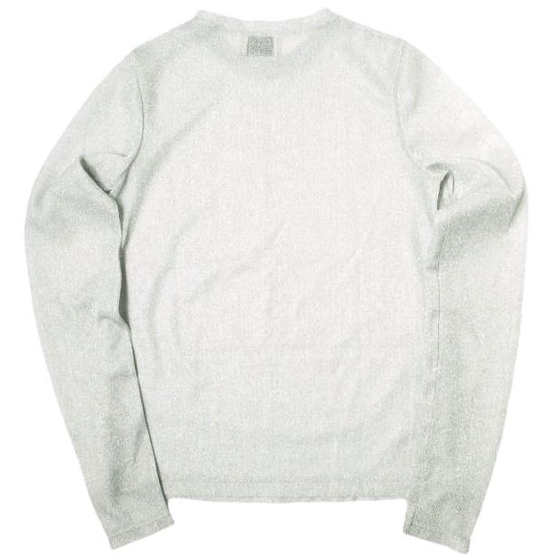 UNITED ARROWS ユナイテッドアローズ 日本製 グリッターラメジャージーカットソー 1512-222-1061 Free シルバー 長袖 トップス g22414 |  | 01