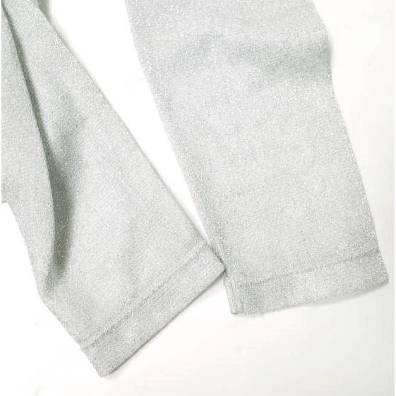 UNITED ARROWS ユナイテッドアローズ 日本製 グリッターラメジャージーカットソー 1512-222-1061 Free シルバー 長袖 トップス g22414 |  | 06
