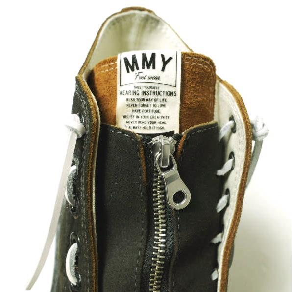 ISAMU KATAYAMA BACKLASH x MAISON MIHARA YASUHIRO 24SS 別注 PETERSON OG SOLE STEER SUEDE GARMENT-DYED HIGH-TOP SNEAKER C11FW710 42 |  | 07
