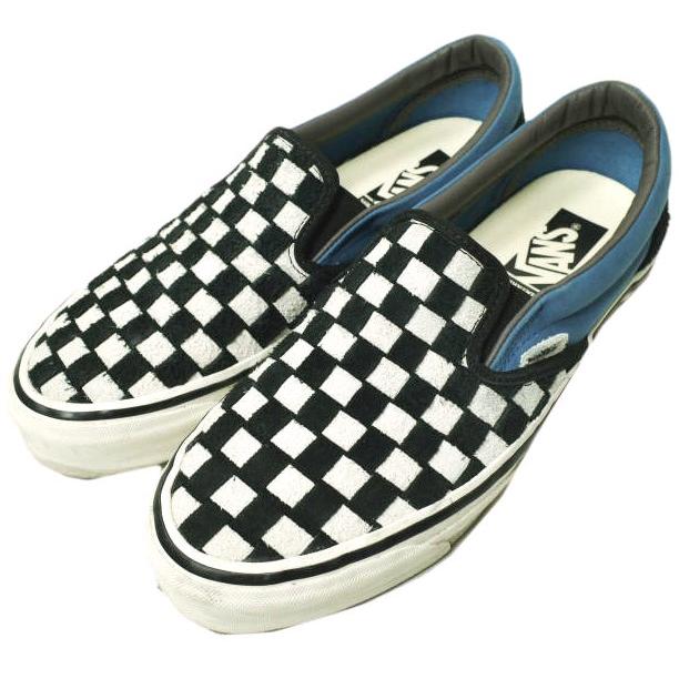 VANS Liberaders チェッカーパターン スニーカー VANS x Liberaiders バンズ リベレイダース 24AW 別注 LX Slip-On