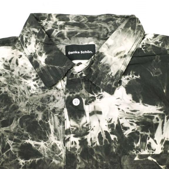 新品 Danke Schon ダンケシェーン 25SS WEB＆DEPOT限定 TIE DYE LONG SHIRTS タイダイ染めロングスリーブシャツ UNS25083 Free ブラック |  | 04