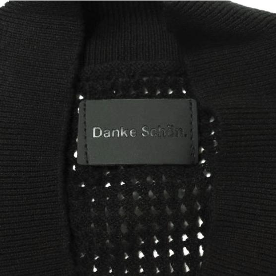 新品 Danke Schon ダンケシェーン 23SS 12GG メッシュベスト 23S-KNN059-DS Free ブラック ニット トップス g22451 |  | 03