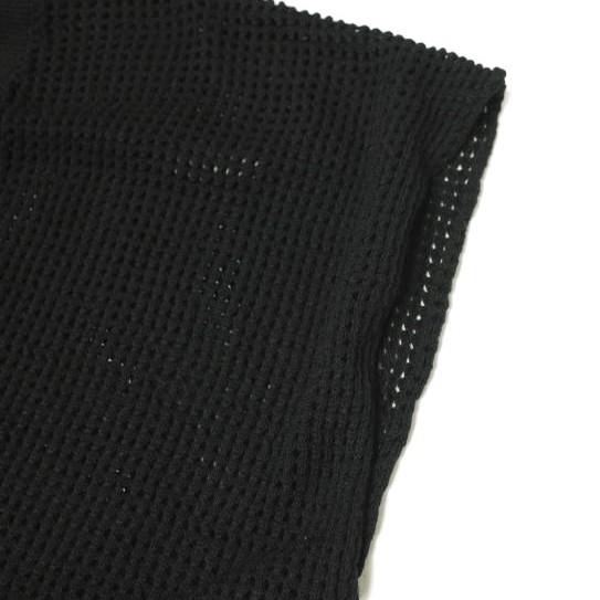 新品 Danke Schon ダンケシェーン 23SS 12GG メッシュベスト 23S-KNN059-DS Free ブラック ニット トップス g22451 |  | 05