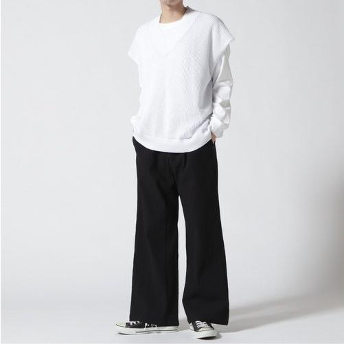 新品 Danke Schon ダンケシェーン 23SS 12GG メッシュベスト 23S-KNN059-DS Free ホワイト ニット トップス g22452 |  | 02