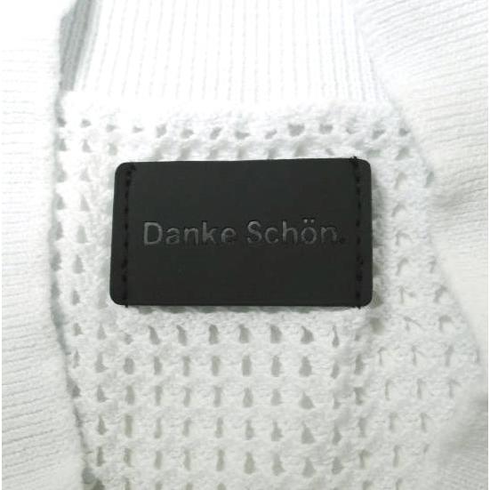 新品 Danke Schon ダンケシェーン 23SS 12GG メッシュベスト 23S-KNN059-DS Free ホワイト ニット トップス g22452 |  | 03