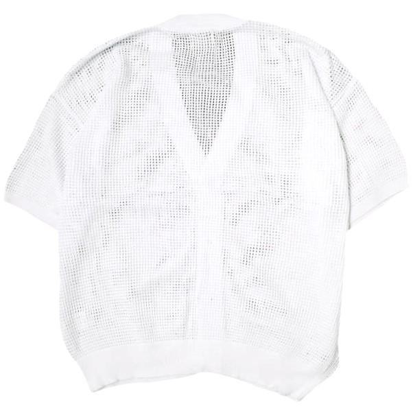 新品 Danke Schon ダンケシェーン 23SS 12GG メッシュカーディガン 23S-KNS062-DS Free ホワイト ニット トップス g22453 |  | 01