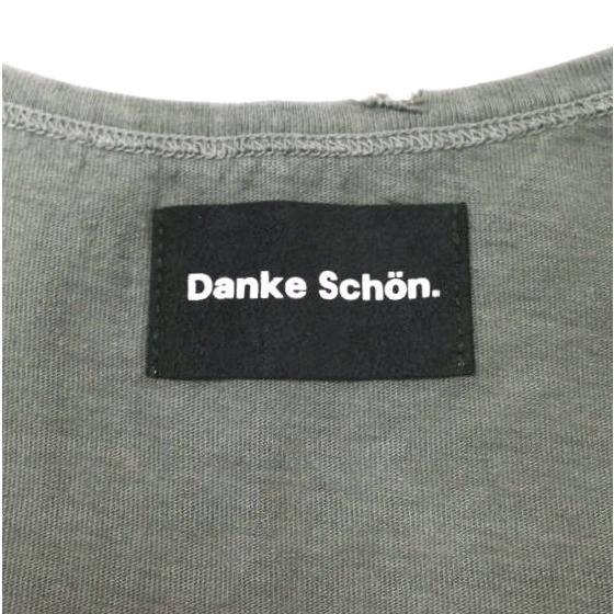 Danke Schon ダンケシェーン WEB＆DEPOT限定 活性染 ダメージ加工タンクトップ UNSSSDK07 L グレー トップス g22486 |  | 05