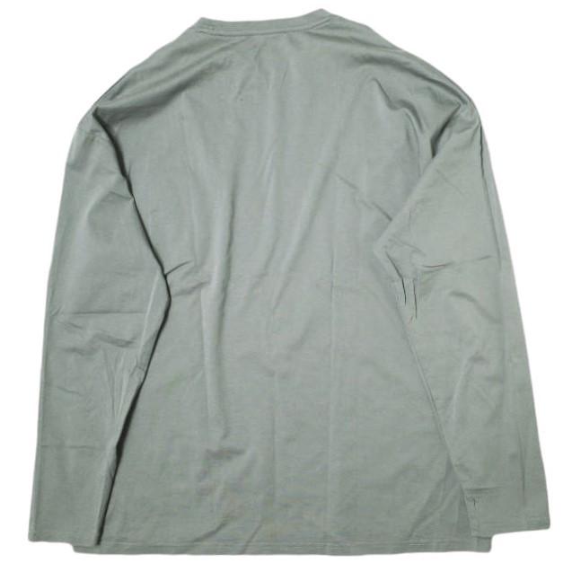 A4A エーフォーエー スーピマシルケットボックス ロングスリーブTシャツ A4A202212-006 M グレー 長袖 LHP カットソー トップス g22501 |  | 01