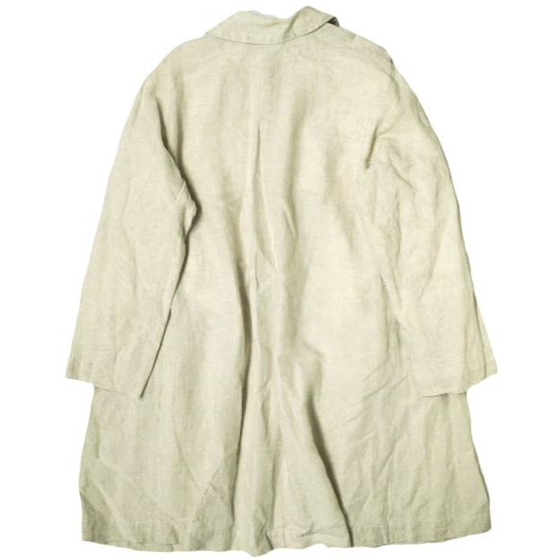 COMME des GARCONS COMME des GARCONS コムデギャルソン コムコム 13SS リネングリッターストライプラウンドカラーコート RK-C001 S BEIGE |  | 01