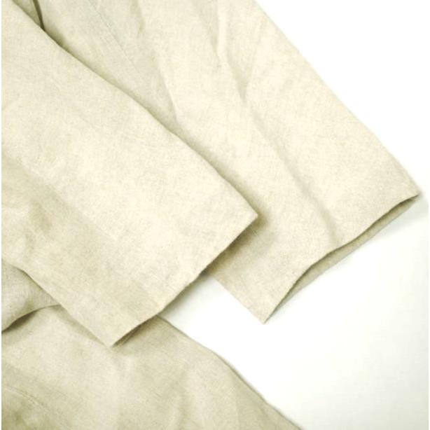 COMME des GARCONS COMME des GARCONS コムデギャルソン コムコム 13SS リネングリッターストライプラウンドカラーコート RK-C001 S BEIGE |  | 04