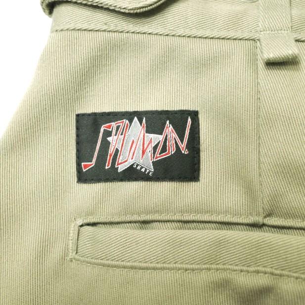 SYUMAN. シュウマン 23SS SKATE PANTS TYPE WIDE T/C ワイド スケートパンツ YO-B23ss-13 W0 ベージュ SYU.HOMME ユニセックス g22545 |  | 05