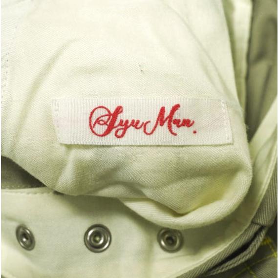 SYUMAN. シュウマン 23SS SKATE PANTS TYPE WIDE T/C ワイド スケートパンツ YO-B23ss-13 W0 ベージュ SYU.HOMME ユニセックス g22545 |  | 08