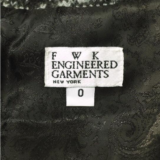 FWK by ENGINEERED GARMENTS エフダブリューケー エンジニアードガーメンツ アメリカ製 ショールカラーニットジャケット 0 GRAY/BROWN |  | 02