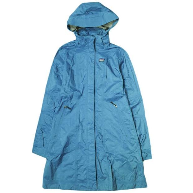 PATAGONIA パタゴニア W's Rain Shadow Trench Coat レインシャドートレンチコート 27190 WOMEN'S XS SPT ブルー マウンテンパーカー | 