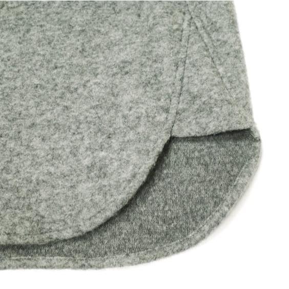 A エィス 日本製 ケーブルニットドッキング ウールシャツワンピース AL2S136 1 グレー 長袖 切り替え トップス g22571 |  | 04
