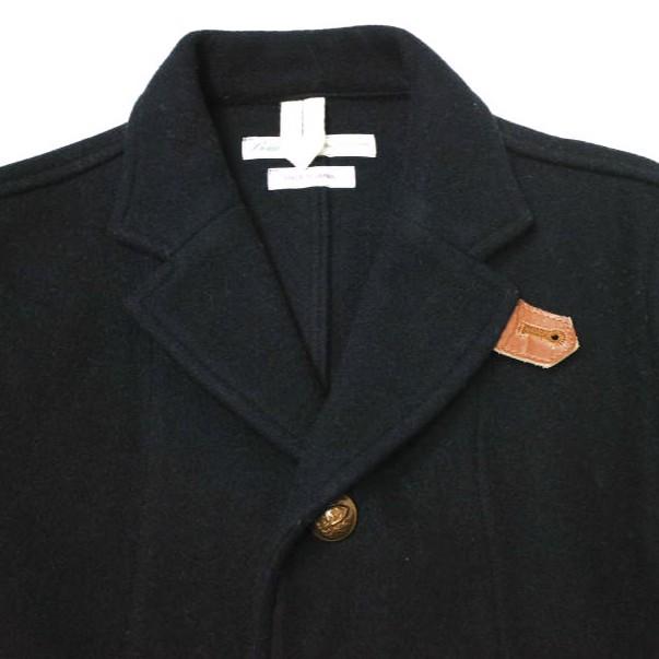 BEAMS BOY ビームスボーイ 日本製 メルトン4Bジャケット 13-16-0277-202 Free Navy テーラード ブレザー アウター g22572 |  | 02