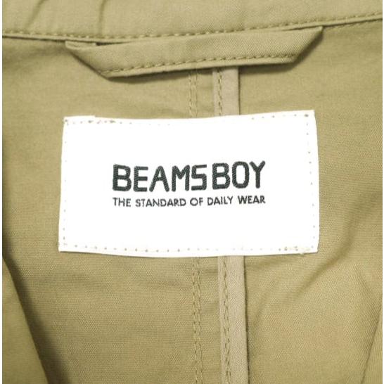 BEAMS BOY ビームスボーイ ダンプ3ボタンジャケット 13-16-0172-286 Free ベージュ テーラード アウター g22576 |  | 06