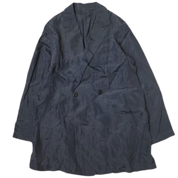 H BEAUTY＆YOUTH エイチ ビューティーアンドユース 日本製 LOOSE JACKET レーヨンルーズダブルジャケット 1625-260-4352 S NAVY テーラード | 