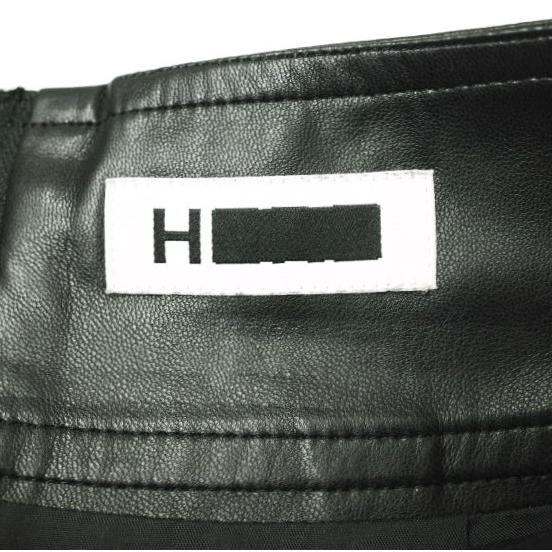 H BEAUTY＆YOUTH エイチ ビューティーアンドユース FAKE LEATHER TIGHT SKIRT フェイクレザータイトスカート 1624-299-3574 S ブラック |  | 03