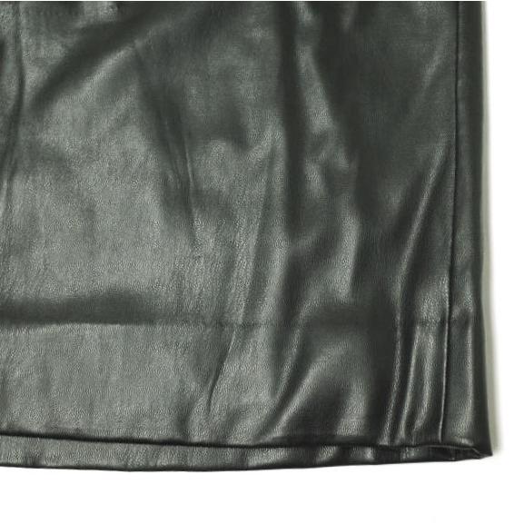 H BEAUTY＆YOUTH エイチ ビューティーアンドユース FAKE LEATHER TIGHT SKIRT フェイクレザータイトスカート 1624-299-3574 S ブラック |  | 06