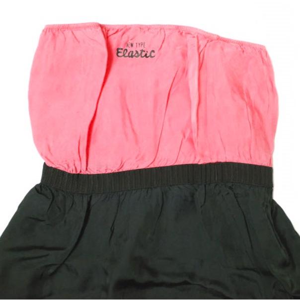 TOGA PULLA トーガ プルラ 日本製 NEW TYPE ELASTIC ベアトップワンピース TP01-FH260 Free PINK/BLACK チューブトップ トップス g22594 |  | 03
