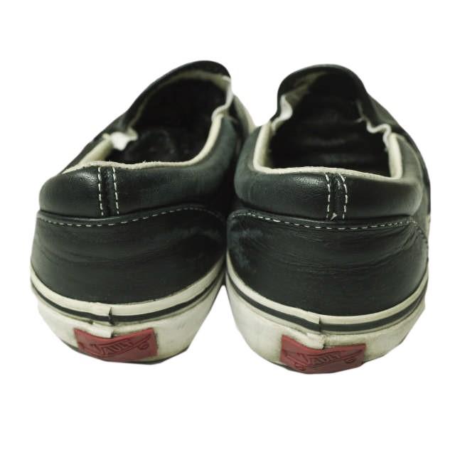 VANS VAULT ヴァンズ ボルト LEATHER SLIP-ON レザースリッポン US5.5(23.5cm) BLACK スニーカー シューズ g22599 |  | 03