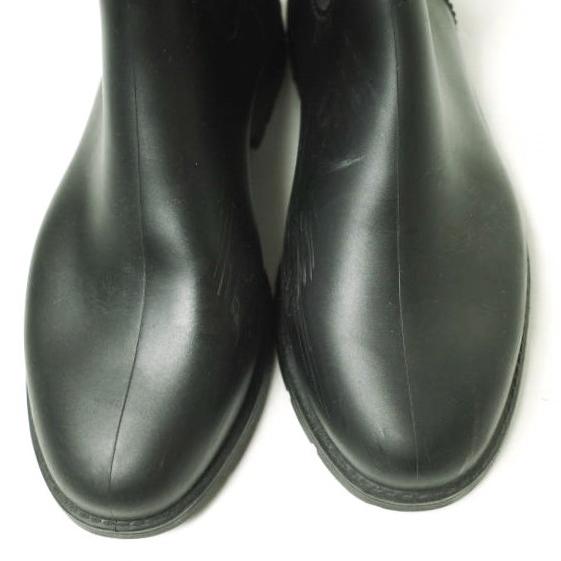 MEDUSE メデュース サイドゴアレインブーツ 37(23.5cm-24cm) ブラック ラバー ゴム UMO シューズ g22604 |  | 04