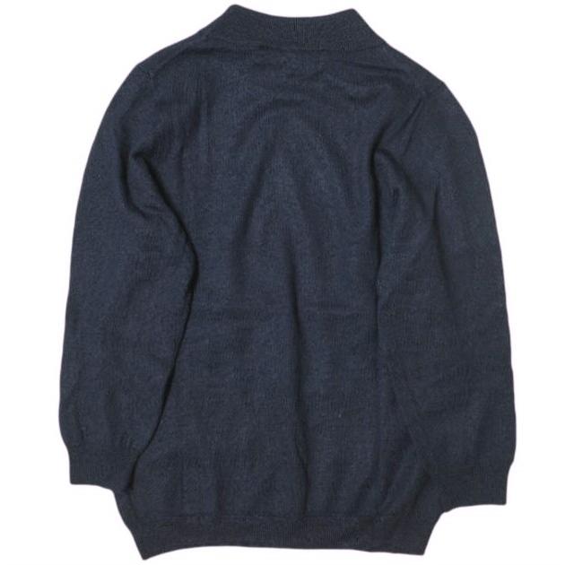 BEAUTY＆YOUTH UNITED ARROWS ビューティーアンドユース ウールアクリル モックネックコンパクトニット 1613-135-2318 NAVY 七分袖 |  | 01