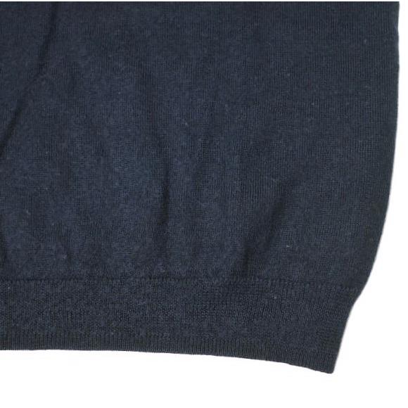 BEAUTY＆YOUTH UNITED ARROWS ビューティーアンドユース ウールアクリル モックネックコンパクトニット 1613-135-2318 NAVY 七分袖 |  | 04