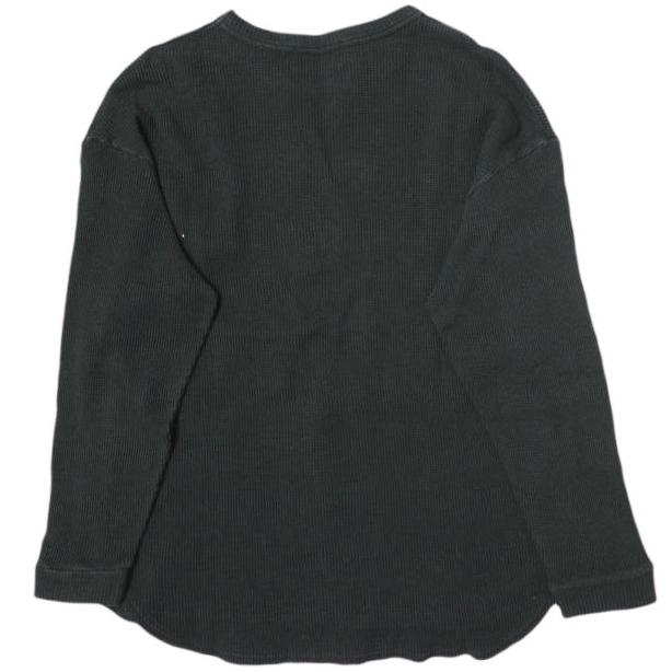 BEAUTY＆YOUTH UNITED ARROWS ビューティーアンドユース 日本製 ワッフル8分袖プルオーバー 1612-241-3882 ブラック サーマル カットソー |  | 01