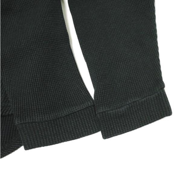 BEAUTY＆YOUTH UNITED ARROWS ビューティーアンドユース 日本製 ワッフル8分袖プルオーバー 1612-241-3882 ブラック サーマル カットソー |  | 04