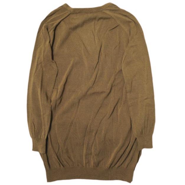 BEAUTY＆YOUTH UNITED ARROWS ビューティーアンドユース コットンナイロン Vネックロングワイドカーディガン 1628-117-0550 ブラウン |  | 01