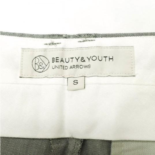 BEAUTY＆YOUTH UNITED ARROWS ビューティーアンドユース シャークワイドパンツ タックワイドスラックス 1614-299-3983 S ライトグレー |  | 02