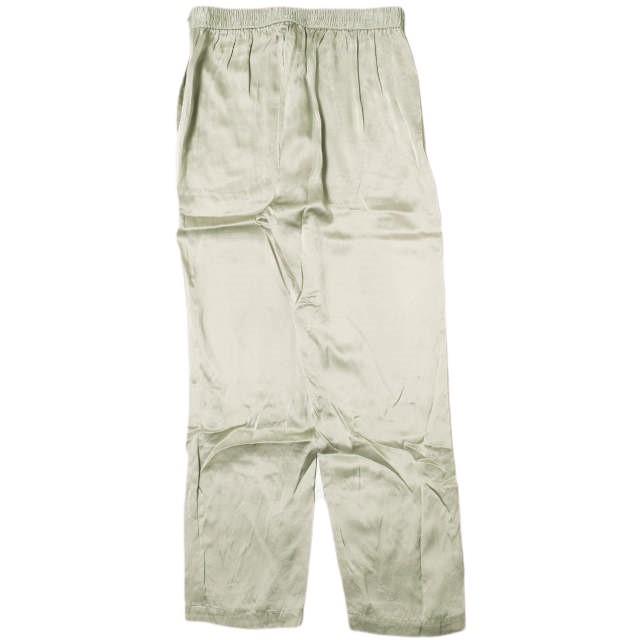 H BEAUTY＆YOUTH エイチ ビューティーアンドユース 日本製 SILK EASY PANTS シルクイージーパンツ 1614-299-4734 M シルバーグレー |  | 01