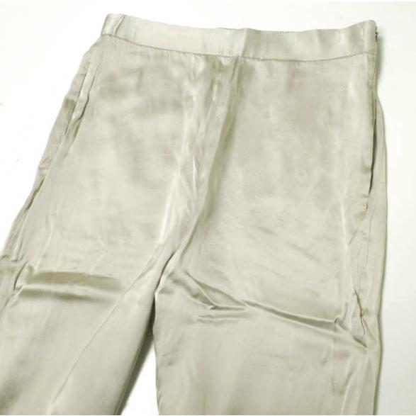 H BEAUTY＆YOUTH エイチ ビューティーアンドユース 日本製 SILK EASY PANTS シルクイージーパンツ 1614-299-4734 M シルバーグレー |  | 03