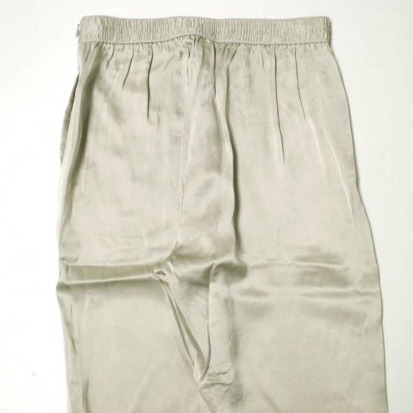 H BEAUTY＆YOUTH エイチ ビューティーアンドユース 日本製 SILK EASY PANTS シルクイージーパンツ 1614-299-4734 M シルバーグレー |  | 05