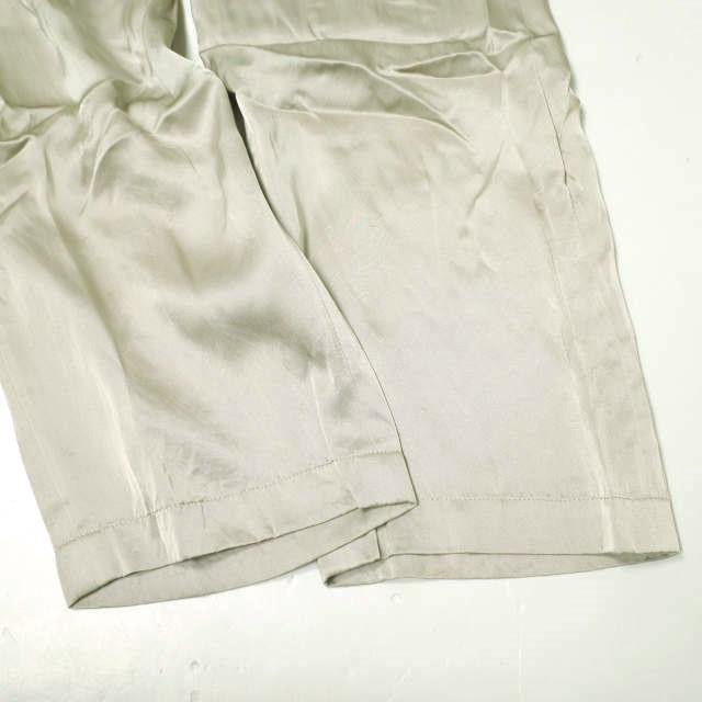 H BEAUTY＆YOUTH エイチ ビューティーアンドユース 日本製 SILK EASY PANTS シルクイージーパンツ 1614-299-4734 M シルバーグレー |  | 06