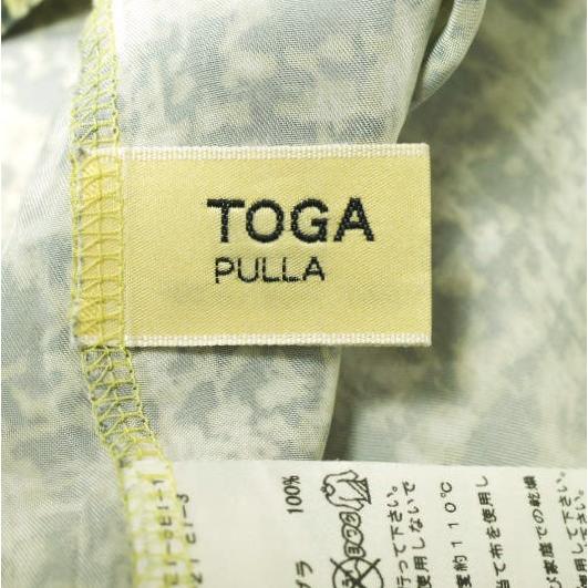 TOGA PULLA トーガ プルラ 日本製 プリントキュプラミニスカート TP02-FG271 Free BLACK/YELLOW イージー ボトムス g22624 |  | 05