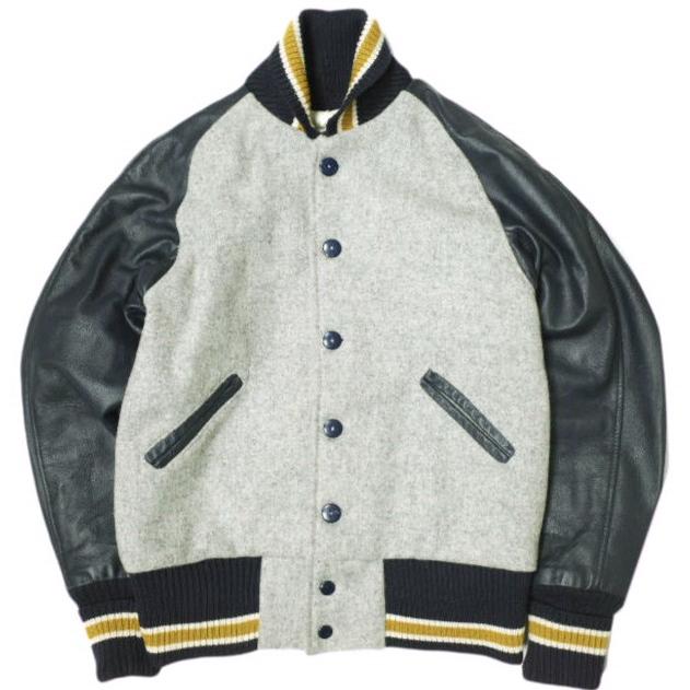 米国製　SKOOKUM (38) スタジャン　USA製　袖レザー　スクーカム SKOOKUM スクーカム アメリカ製 AWARD JACKET 袖レザー アワード