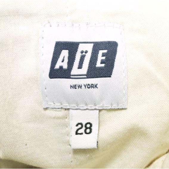 AiE (Arts in Education) エーアイイー RLJ Pant - Plaid Velveteen 1タックテーパードパンツ 28 ピンク チェック ベロア ベルベット |  | 07