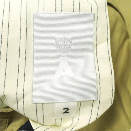 A エィス 日本製 異素材ドッキング ロングスカート AL2B445 2 ベージュ チノ レジメンタル ボトムス g22652 |  | 06