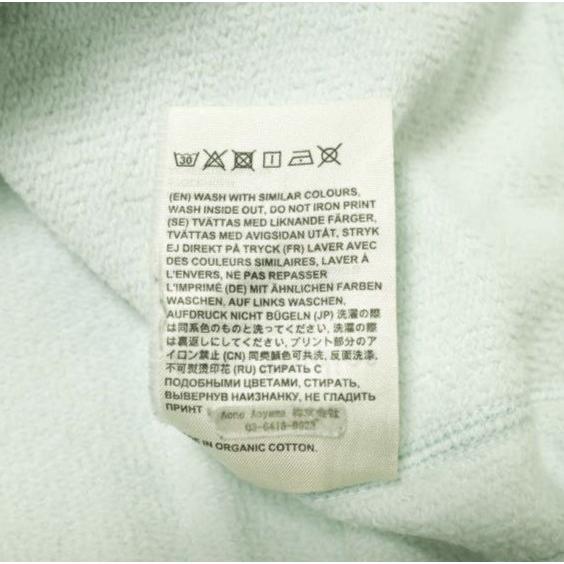 Acne Studios アクネストゥディオズ オーバーサイズ ロゴプリントクルーネックスウェット FN-MN-SWEA000077 XS ライトブルー Vガゼット |  | 07