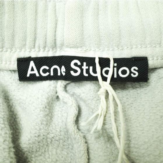 Acne Studios アクネストゥディオズ フェイスパッチ ルーズスウェットショートパンツ FA-UX-SHOR000014 S Dusty Green イージー ショーツ |  | 03