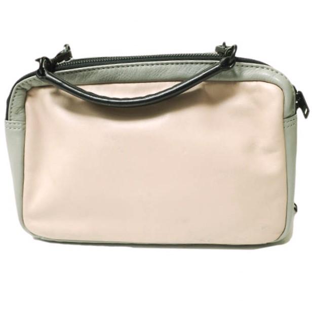 DIESEL ディーゼル エンボスロゴ バイカラー2WAYショルダーバッグ PINK/GRAY ハンドバッグ カバン g22671 |  | 01