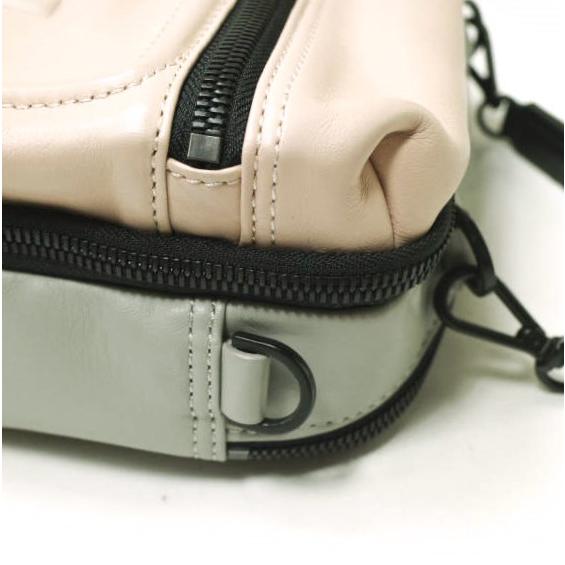 DIESEL ディーゼル エンボスロゴ バイカラー2WAYショルダーバッグ PINK/GRAY ハンドバッグ カバン g22671 |  | 06